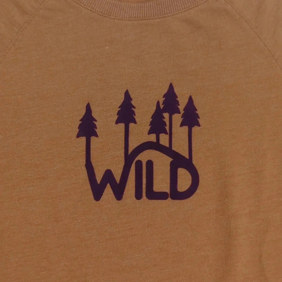 Columbia Hart Mountain Graphic Crew Sweatshirt, Color Brown Size XS/TP - Picture 7 of 15